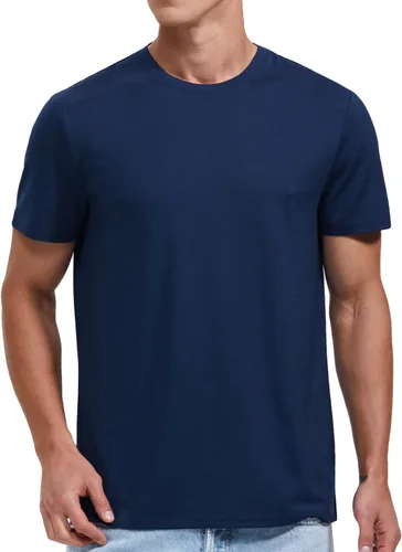 Vista 11 de Camiseta de lana merino y Coolmax Hybrid-Tech Baselayer, transpirable, de secado rápido, resistente al olor y duradera Gris oscuro