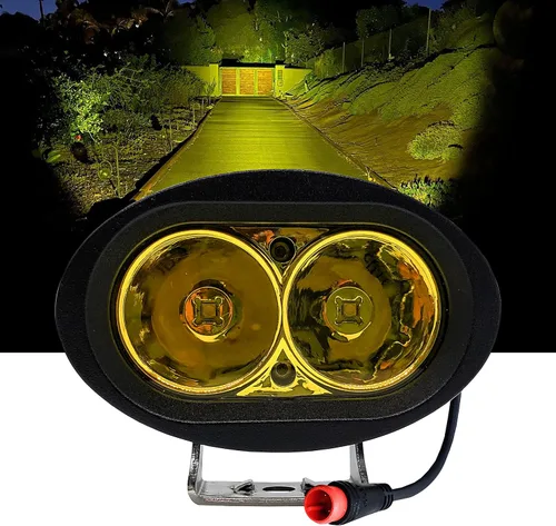 Vista 3 de E-Bike Faro LED de alto rendimiento neón fluorescente amarillo Offroad DRL 60V