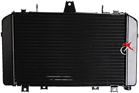 Vista 4 de TCT-MOTORPARTS Radiador enfriador apto para Kawasaki ZRX 1100 1996-2000 ZRX 1200 2001-2008 02 03 04