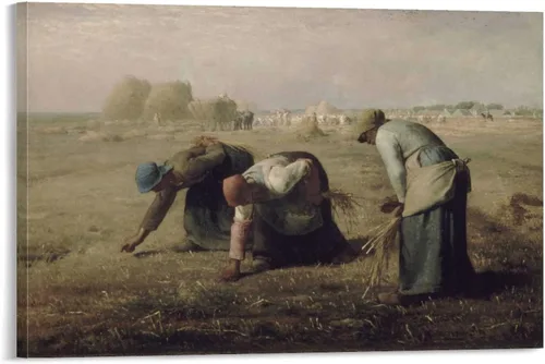 Vista 15 de Jean-Francois Millet, 11 famosas pinturas de Jean-Francois Millet – Póster artístico en lienzo de luz de la luna y arte de pared, póster moderno