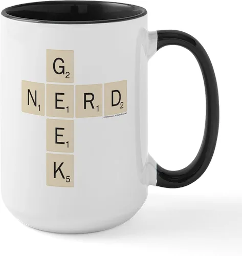 Vista 52 de CafePress Logo Taza de café de cerámica de 15 oz (15.0 fl oz)
