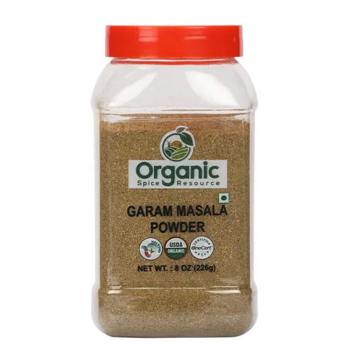 Vista 7 de Garam Masala Orgánico 2.82 oz (80g) Aprobado por USDA Orgánico Vegano Sin OMG, mezcla totalmente natural - 100% crudo de la India, por