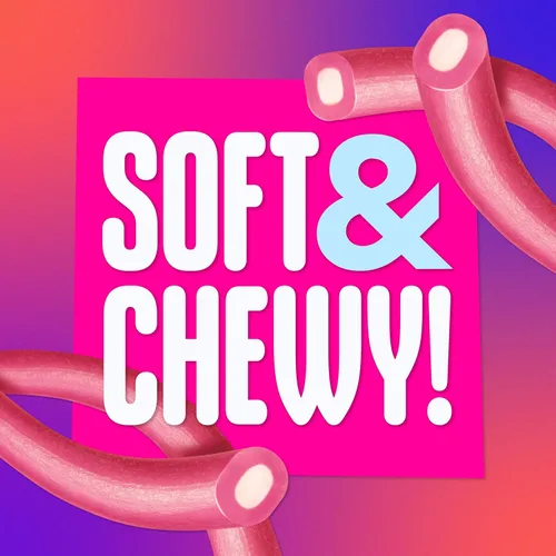 Vista 4 de SweeTARTS Soft & Chewy Ropes Candy, sabor a fresa picante, bolsa de 9 onzas