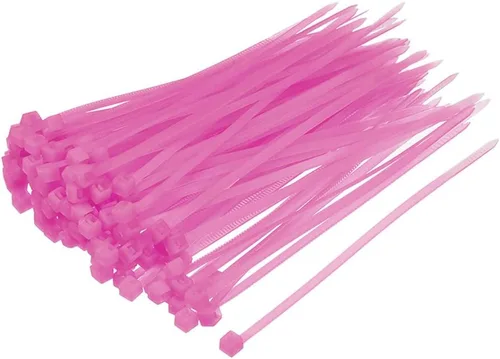 Vista 18 de uxcell Bridas para cables de nailon con cierre automático de 4 pulgadas, color azul cielo, 100