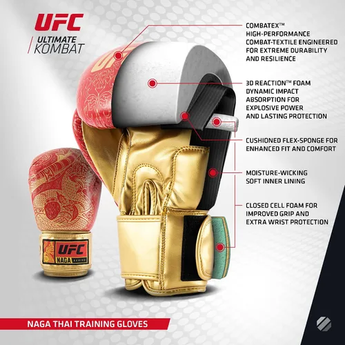 Vista 2 de UFC Guantes de entrenamiento Thai Naga