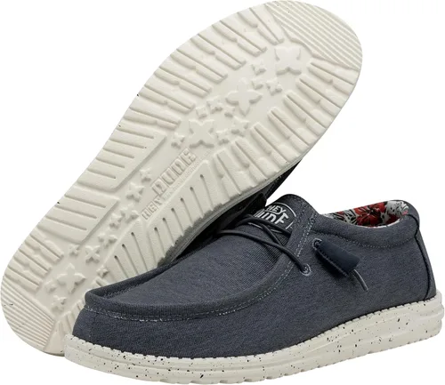 Vista 3 de Hey Dude Wally Stretch - Mocasines para hombre, cómodos y ligeros