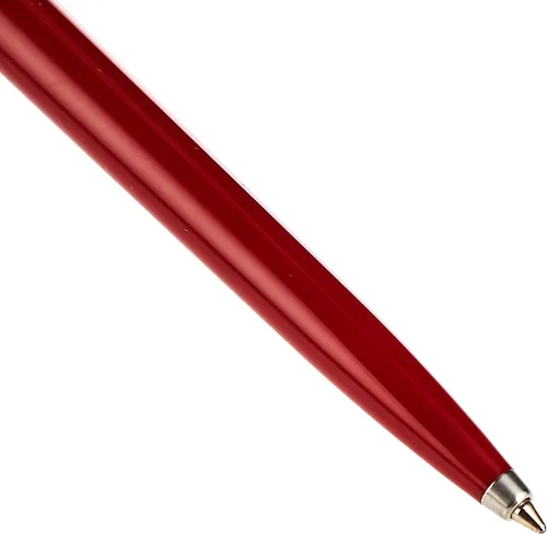 Vista 2 de 1 bolígrafo retráctil Parker Jotter, barril rojo, tinta negra, punta media