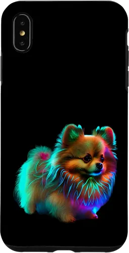 Vista 11 de Funda para iPhone 16 con diseño de raza de cachorro de Pomerania para mujeres o niñas