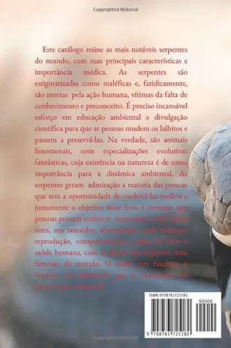 Vista 2 de AS SERPENTES MAIS FAMOSAS DO MUNDO CATÁLOGO ILUSTRADO (Portuguese Edition)