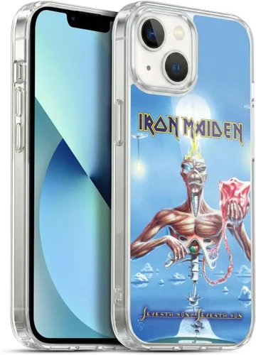Vista 127 de Head Case Designs Funda de gel suave con licencia oficial de Iron Maiden Brave New World, compatible con Apple iPhone 7 Plus/iPhone 8 Plus Nuevo