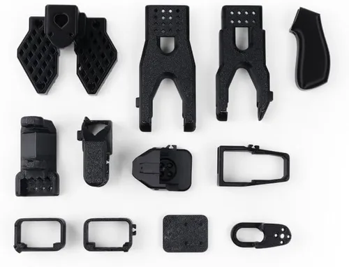Vista 3 de SO-ARM101 Esqueleto impreso en 3D con brazo AI de bajo costo