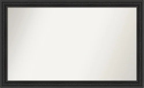 Vista 101 de Amanti Art Espejo personalizado, gran espejo de baño estrecho, espejo de pared o espejo de tocador de baño sobre el fregadero (24 x 24 pulgadas)