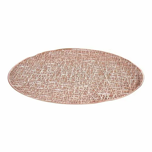 Vista 3 de Salvamantel Kinvara Rosa Plástico Ø 38 cm (12 Unidades)