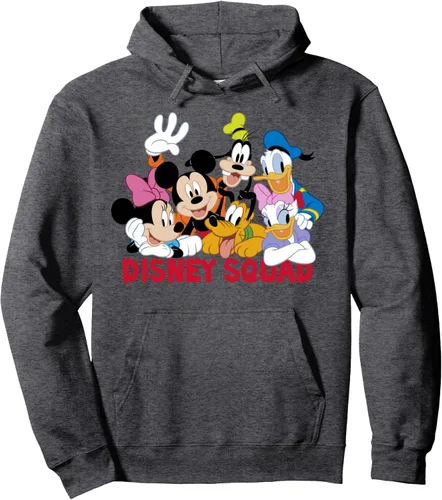 Vista 5 de Disney Sudadera con capucha Mickey And Friends Disney Squad Asfalto