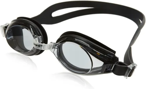 Vista 9 de Sporti Gafas de natación unisex para adultos con óptica positiva, gafas antivaho para hombres y mujeres, resistentes a las roturas, con dobles