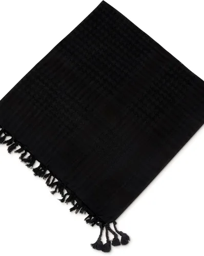 Vista 70 de LOVARZI Shemagh Cottons Arab Keffiyeh - Bufanda militar táctica para cabeza y cuello