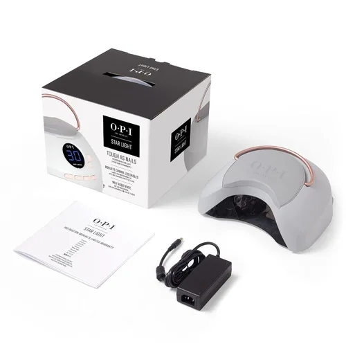 Vista 3 de OPI Lámpara de gel Star Light 3.0 Lámpara LED prémium para uñas de gel Resistente a caídas Curado uniforme Con placa de mano y cable