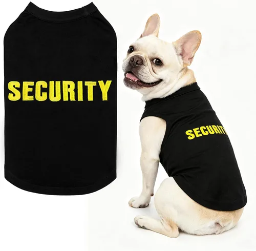 Vista 8 de BINGPET Bad to The Bone - Camiseta de algodón suave para cachorros, transpirable, ligera, para disfraz de perro, chaleco sin mangas, lavable a