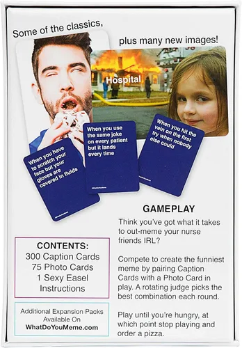 Vista 7 de WHAT DO YOU MEME? Nurses Edition - El divertido juego de fiesta para los amantes de los memes