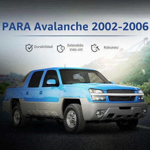 Vista 7 de PIT66 Juego de montaje de luces antiniebla (2 unidades) compatible con 2002 2003 2004 2005 2006 Avalanche Pickup Truck Accesorios de lámpara