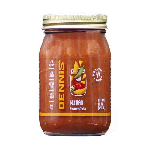 Vista 14 de Dennis' Gourmet - Salsa de frijoles negros y maíz totalmente natural Esta salsa fresca y abundante para restaurante es baja en azúcar, baja