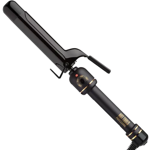 Vista 11 de HOT TOOLS Pro Artist - Rizador de oro de 24 quilates (modelo 2018) Rizos definidos de larga duración (1 1/2 pulgadas)