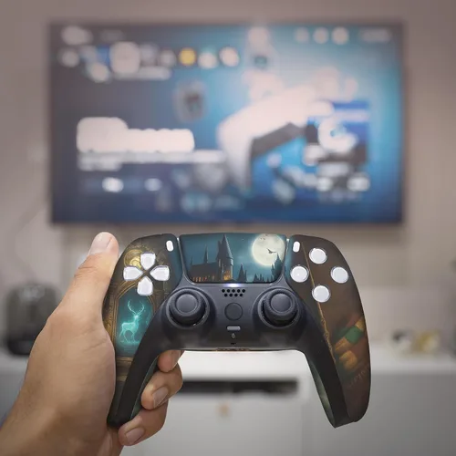 Vista 47 de Battman Custom PS-5 Controller Wireless compatible with Play-Station 5 Console by BCB Controllers Proudly Customized in USA with Permanent