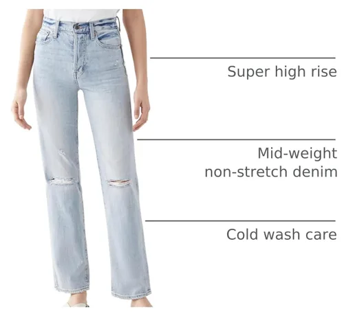 Vista 4 de Pistola Jeans Cassie para mujer Por mi lado