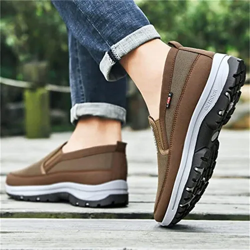 Vista 7 de Kapley CNA Trop - Zapatos para hombre, zapatos Asupwell, Cnatrop para hombre, zapatos ortopédicos para senderismo al aire libre