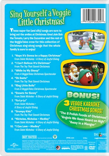 Vista 2 de VeggieTales Christmas Sing-Along Songs! DVD