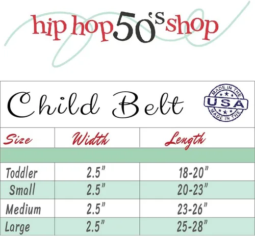 Vista 4 de Hip Hop 50s Shop - Cinturón elástico para niños