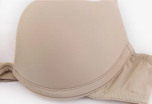 Vista 4 de Nanier Women's Deep U Push Up Multi-Way Convertible Plunge Bra