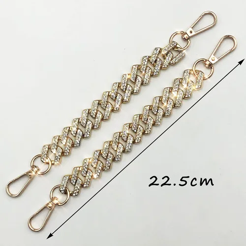 Vista 2 de Powerpurlife Paquete de dijes brillantes para zapatos con botones, alfileres de diamantes para adultos, decoración de zapatos de joyería, accesorios