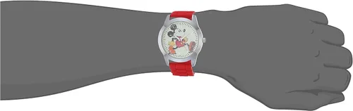 Vista 6 de Disney Collection - Juego de 2 relojes para él y ella Rojo Movimiento de cuarzo