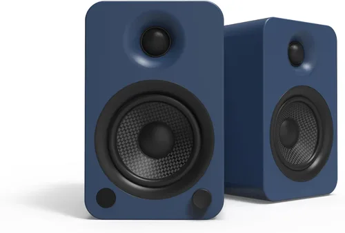 Vista 15 de Kanto YU4GB Altavoces alimentados con Bluetooth y preamplificador phono incorporado Apagado y encendido automáticos Control remoto incluido