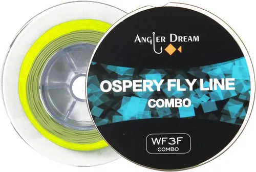 Vista 8 de Línea de pesca con mosca WF3F WF5F WF8 de 100 pies con peso combinado línea de mosca hacia adelante con respaldo trenzado, línea de precarga