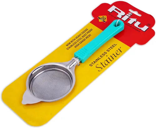 Vista 6 de Coladores de malla fina de acero inoxidable para cocina, colador con asa, tamices de metal para alimentos, arroz, aceite, fideos, frutas, verduras