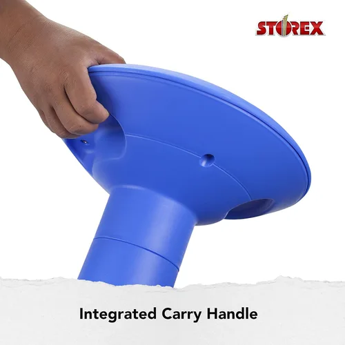 Vista 6 de Storex - Taburete de altura ajustable para asignación activa de asientos en el aula Azul