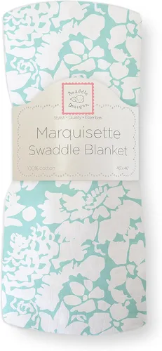 Vista 23 de SwaddleDesigns Marquisette - Manta de recepción envolvente para bebés niños y niñas, muselina de algodón premium suave, mejor regalo de baby shower