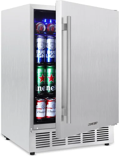 Vista 8 de Mini Refrigerador de Vino, Refrigerador Enfriador de Vino de 12 Botellas, Bodega de Vino Independiente para Vino Rojo y Blanco, Control