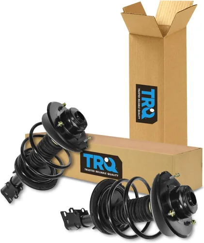 Vista 243 de TRQ - Conjunto de puntal delantero y resorte helicoidal (lados del conductor y del pasajero), para auto