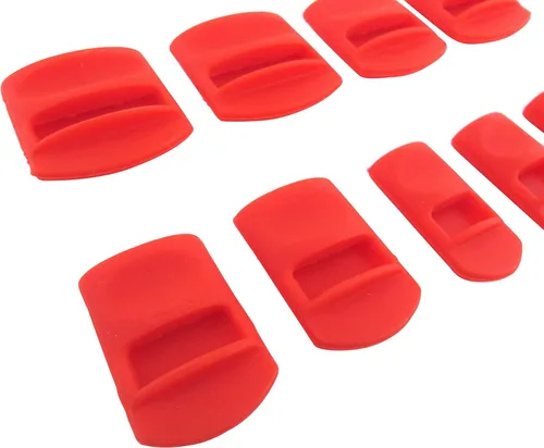 Vista 2 de Taytools 101202 Juego de protectores de borde de cincel de silicona suave para cinceles de 1/8 pulgadas a 1-1/4 pulgadas