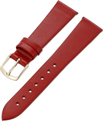 Vista 10 de Hadley-Roma LSL702LA 100 - Correa de cuero de becerro para mujer Negro
