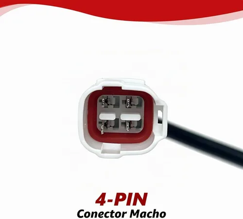 Vista 2 de JUTA Adaptador OBD de motocicleta apto para Yamaha 4-Pin Cable de diagnóstico - 4 pines macho a OBD2 16 pines hembra