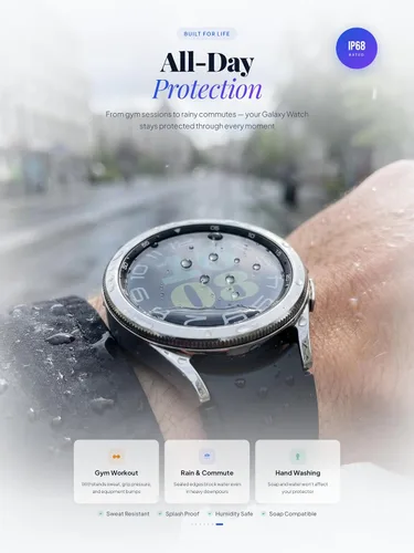 Vista 11 de Protector de pantalla para Samsung Galaxy Watch 4 Classic de 1.654 pulgadas. 【1.654 pulgadas es tamaño de la esfera, no es protector