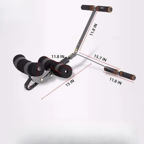 Vista 6 de YANGG Máquina invertida portátil Equipo de fitness para el hogar Ayuda invertida Perchas invertidas al revés Colgando Camillas de elevación Equipo