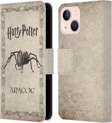 Vista 32 de Head Case Designs Funda de piel con licencia oficial de Harry Potter Aragog Spider Creature Chamber of Secrets II, compatible con Apple iPhone 11