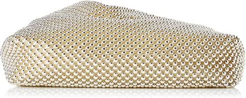 Vista 4 de Jessica McClintock womens Logan Mesh Pouch Evening Bag
