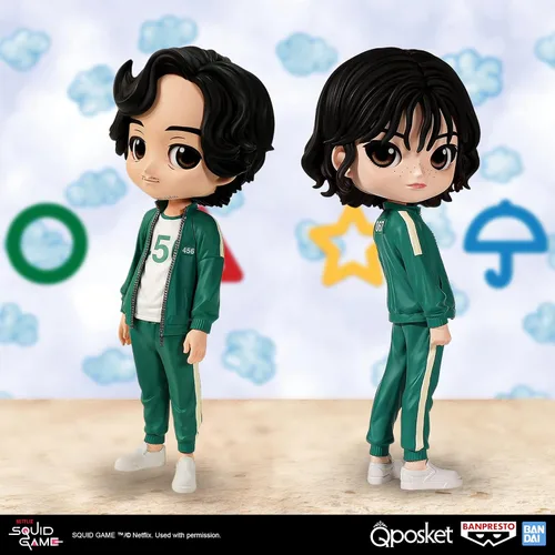 Vista 9 de Banpresto - El juego del Calamar - Kang SAE-byeok, Figura Q posket de Bandai Spirits