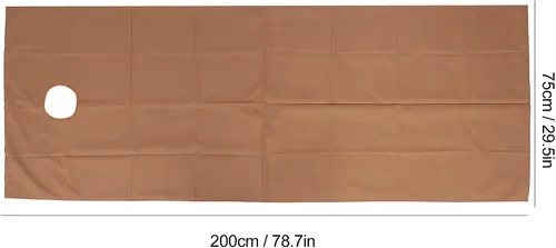 Vista 7 de Sábana de salón de belleza, cubierta impermeable para cama de masaje a prueba de aceite, sábana de mesa de masaje profesional con orificio